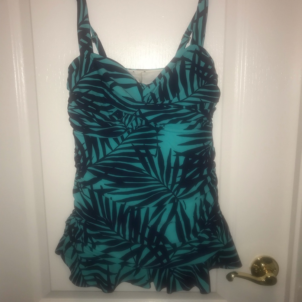 Lands End bathing suit top